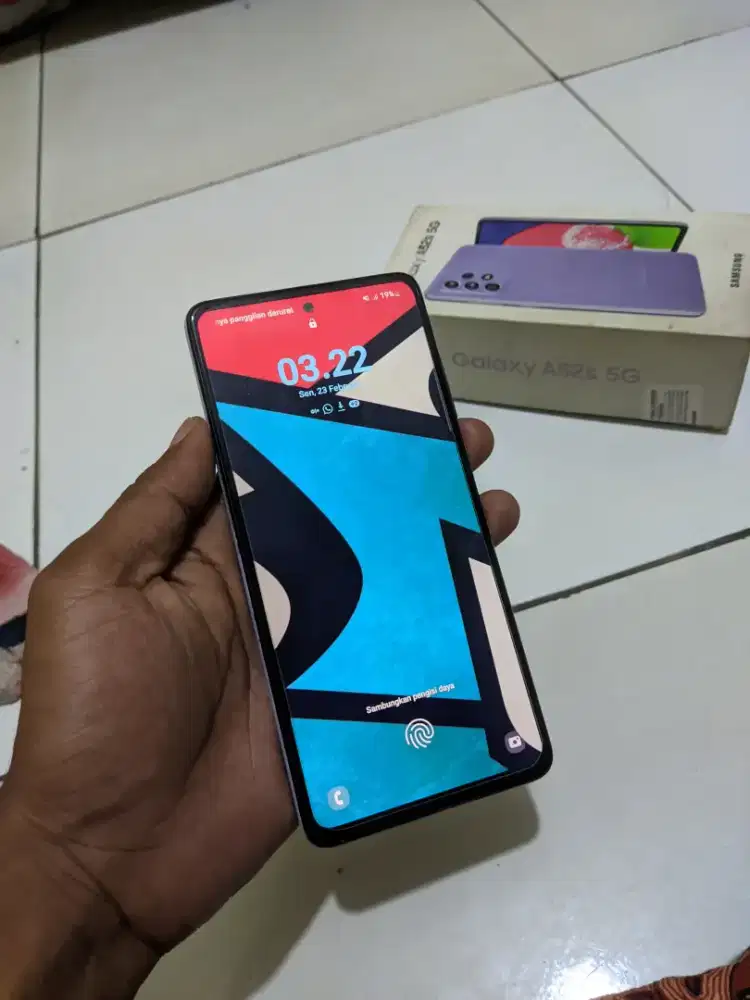 Samsung a52s 5G Ram 8+8/256gb fulset siap pakai
