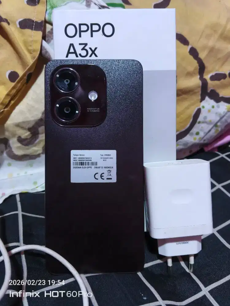 Oppo a3x ram 4+4/64 fullset