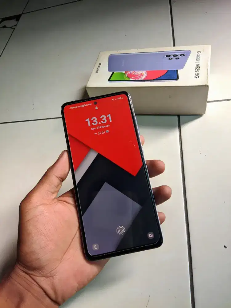 Samsung a52s 5G Ram 8+8/256gb fulset siap pakai