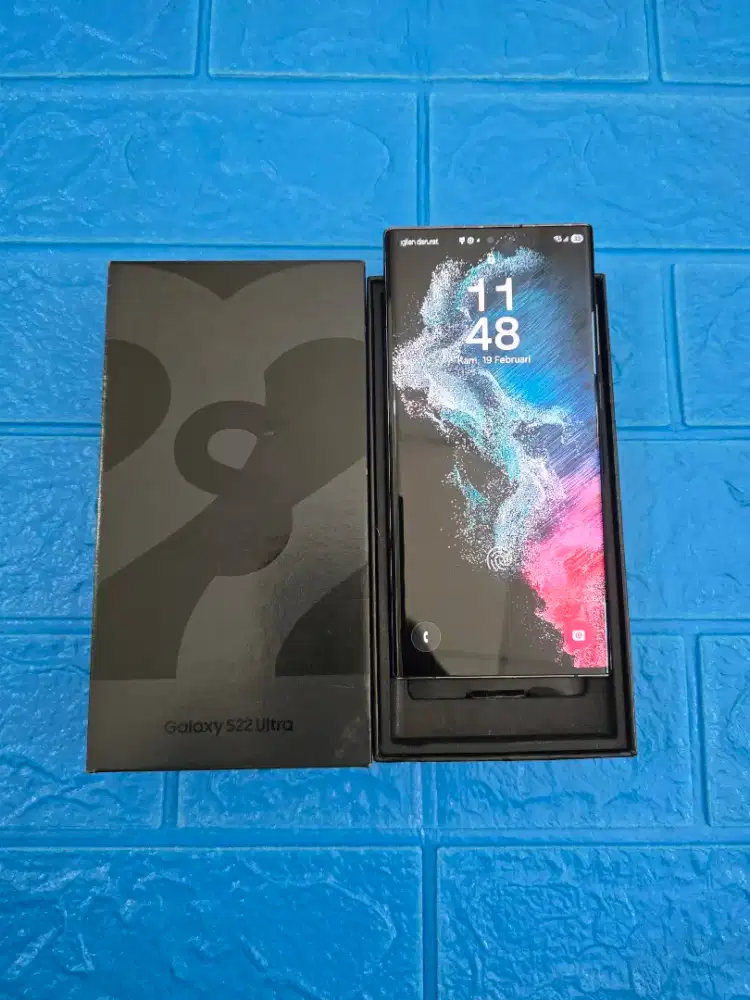 Samsung S22 Ultra 5G 12/256gb SEIN Lengkap Normal