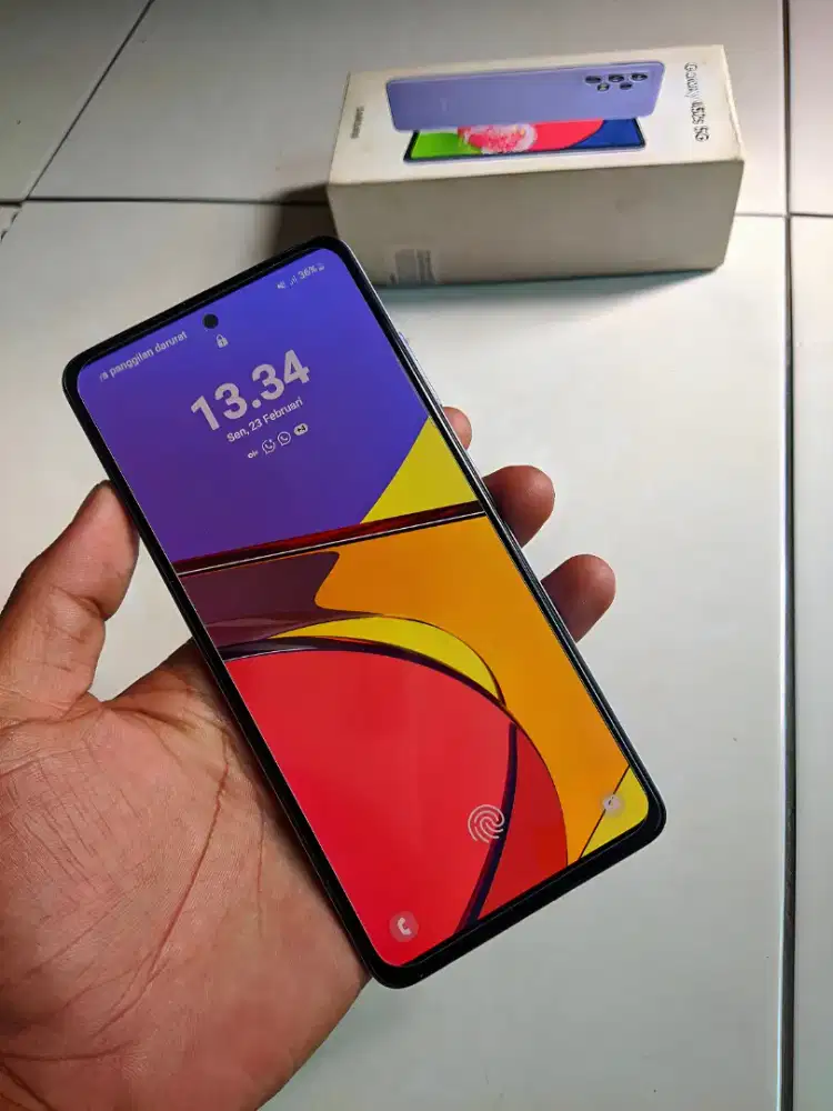 Samsung a52s 5G Ram 8+8/256gb fulset siap pakai
