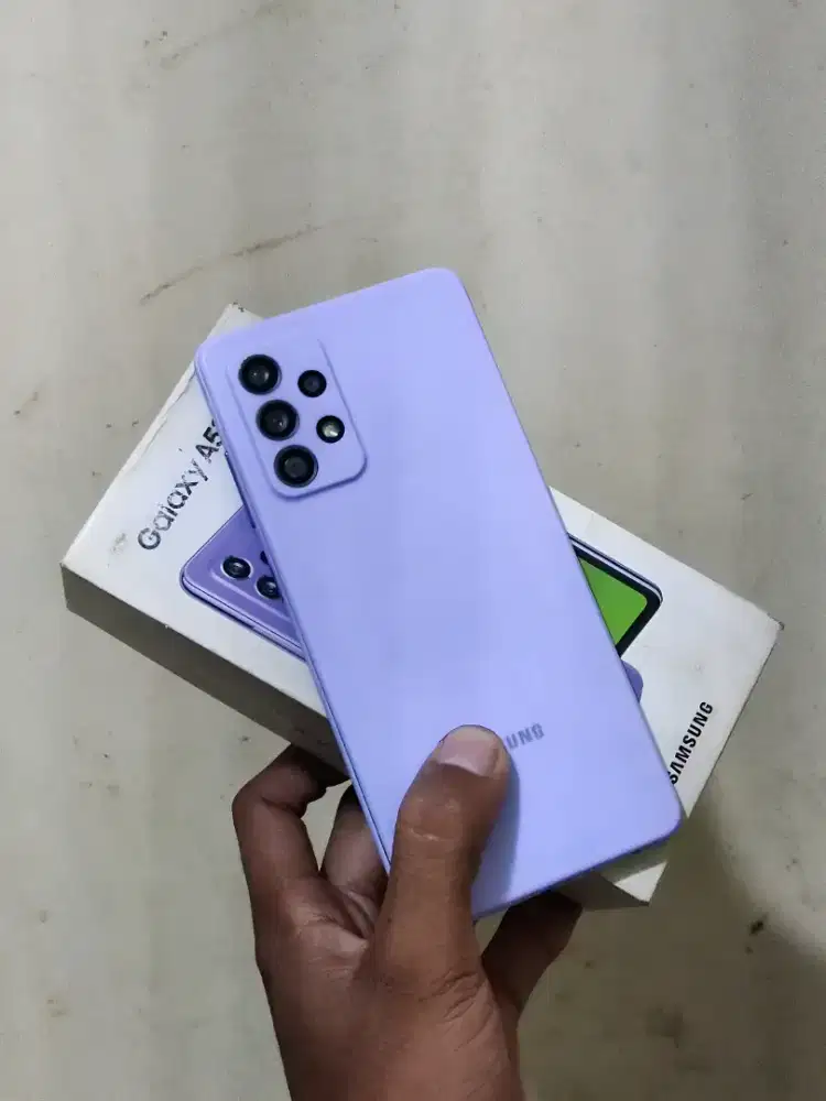 Samsung a52s 5G Ram 8+8/256gb fulset siap pakai