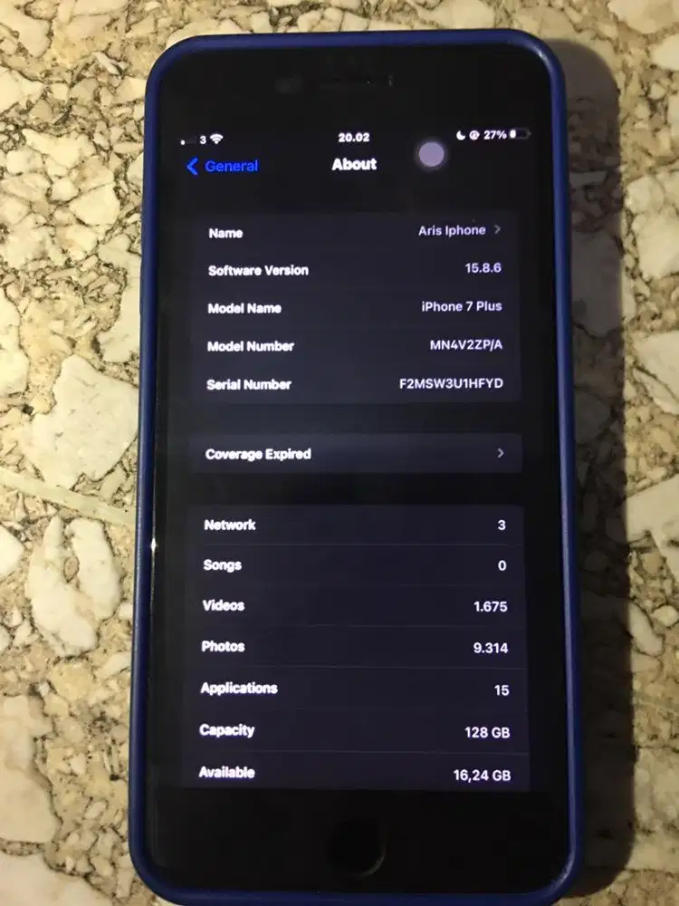 Iphone 7 Plus 128 GB Ibox