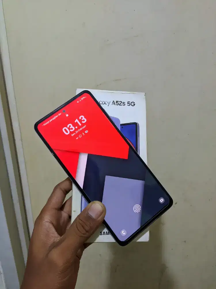 Samsung a52s 5G Ram 8+8/256gb fulset siap pakai
