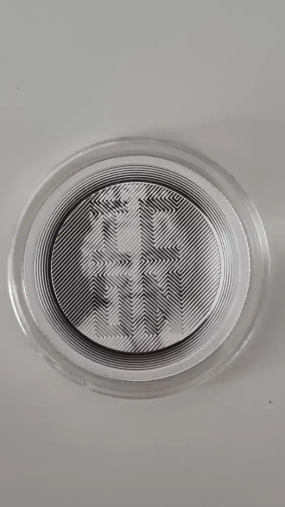 Koin Perak fine silver 99.99 1 oz 3d tokelau