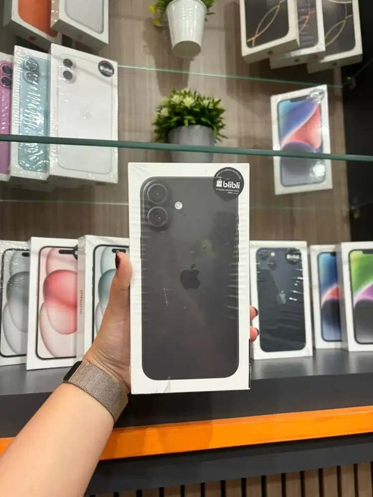 Ip 16plus 128 black new