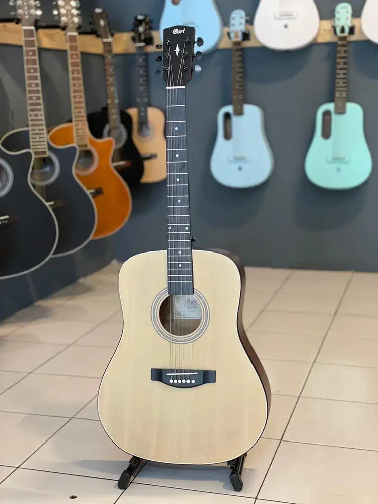 Gitar Akustik cort tanem besi senar ceper