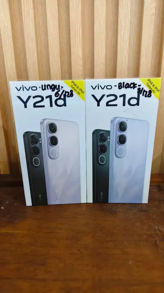 VIVO Y21D 6/128 & 8/128 BARU