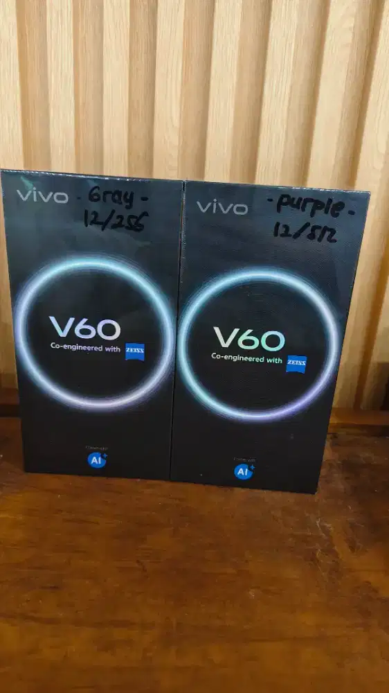 VIVO V60 5G 8/256 , 12/256, 12/512 BARU