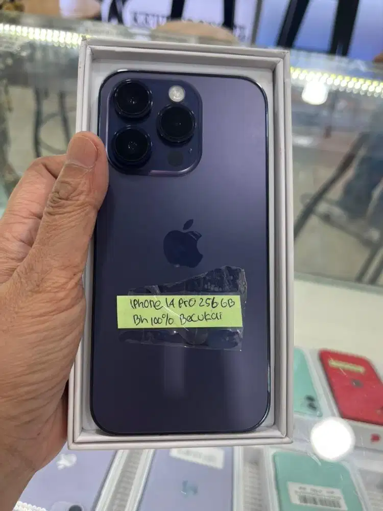 IPHONE 14 PRO 256 BEACUKAI BH 100% PURPLE