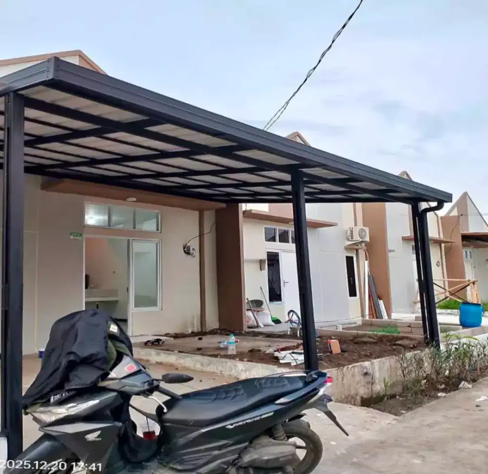 Jasa pasang kanopi baja ringan