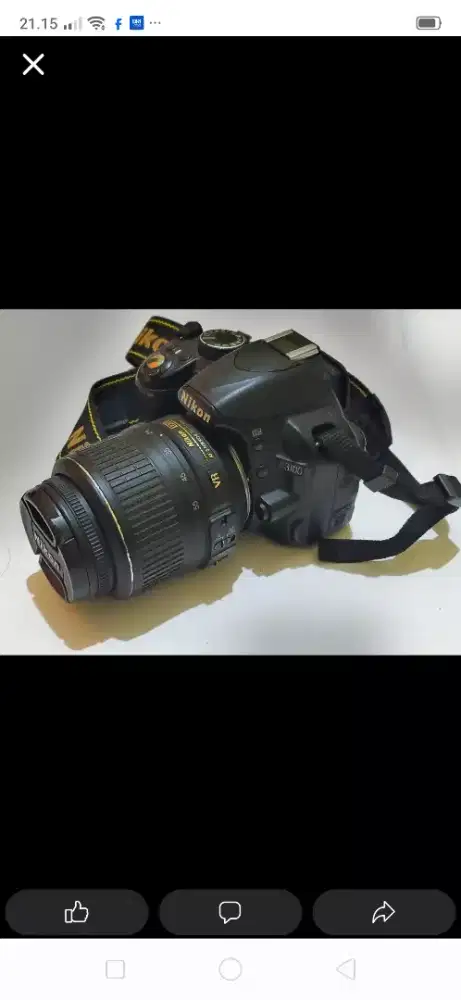 DSLR NIKON D3100 GOOD CONDITION