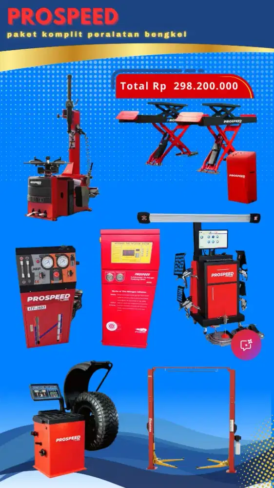 New Paket Bengkel Mobil Komplit