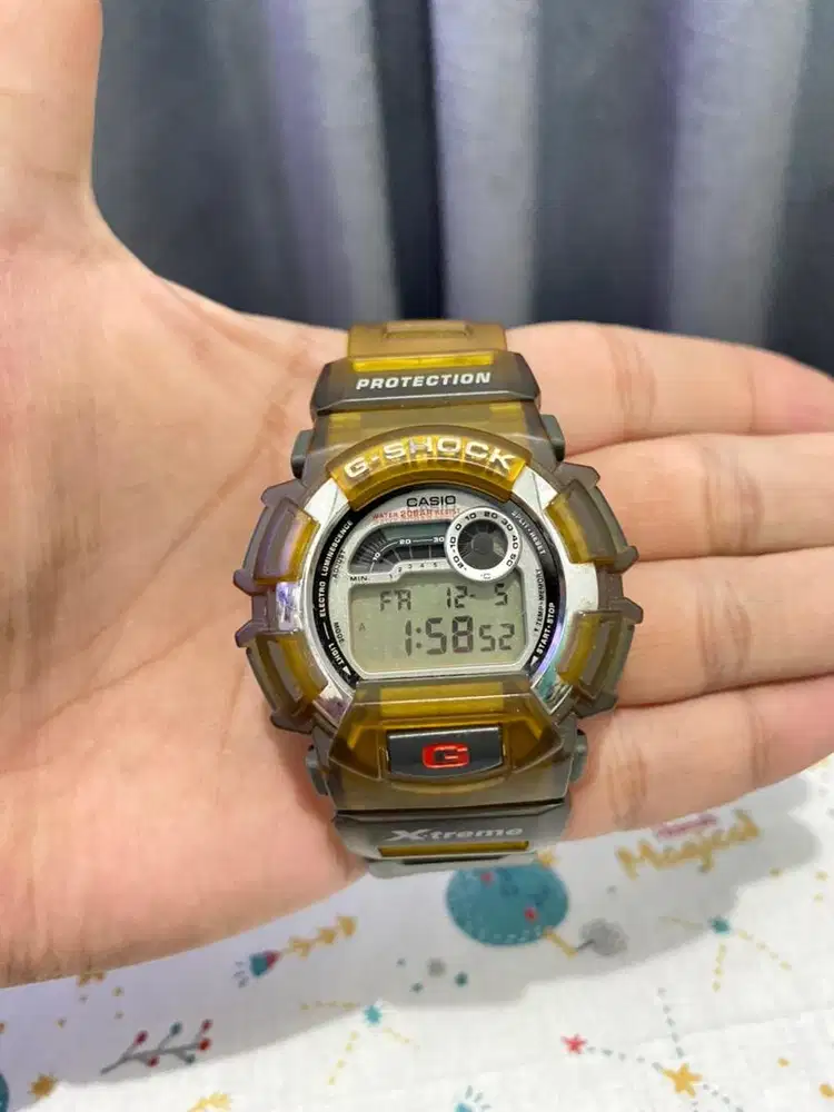 G-Shock DW-9500 Xtreme Orange Jelly color Vintage Original