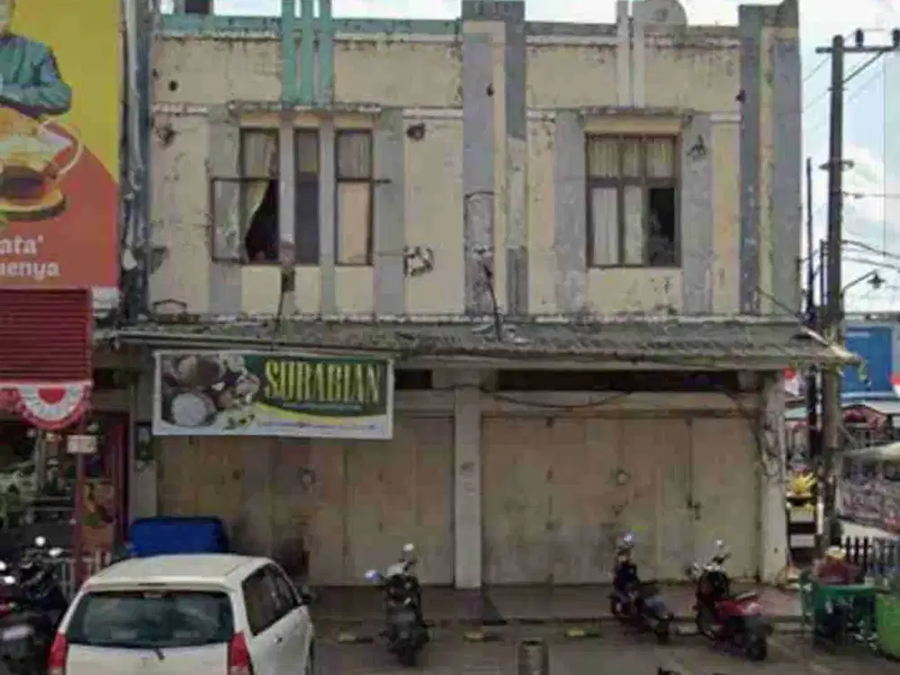 2 petak ruko strategis pusat keramaian