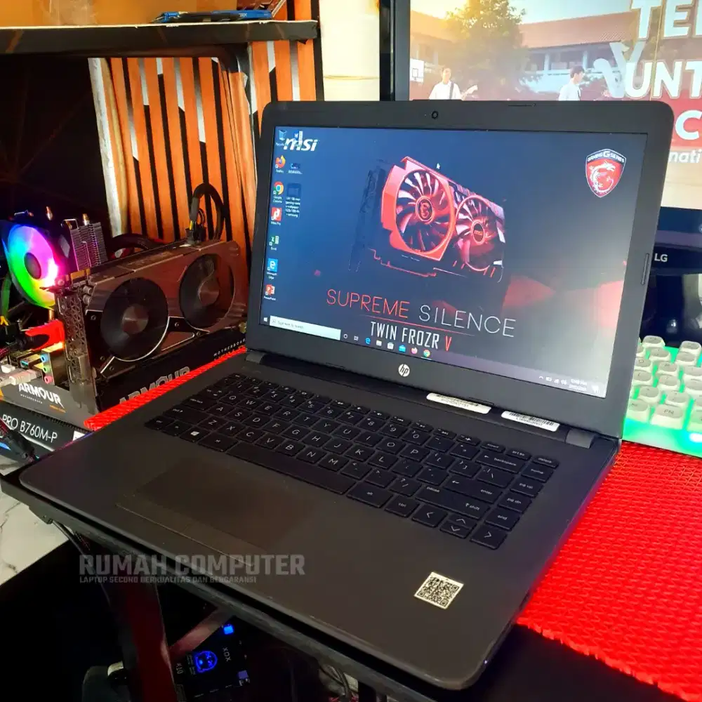 LAPTOP HP I RAM 8GB SLIM SIAP PAKE