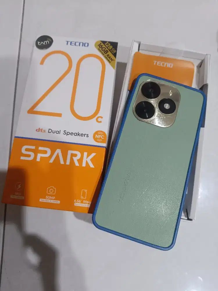 Tecno spark 20c ram 8+8/128 nfc