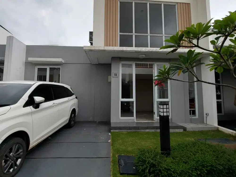 Disewakan Rumah bagus Siap Huni Cluster Canna Paramount Petals