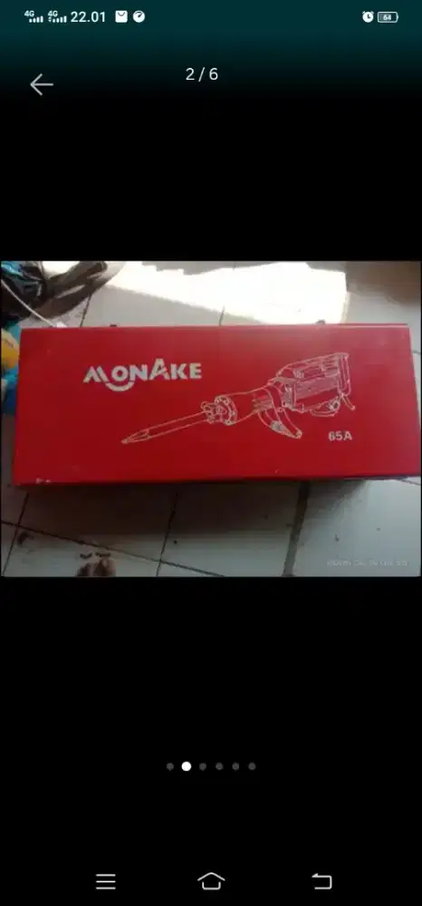 Mesin bobok beton dan aspal Jack hammer