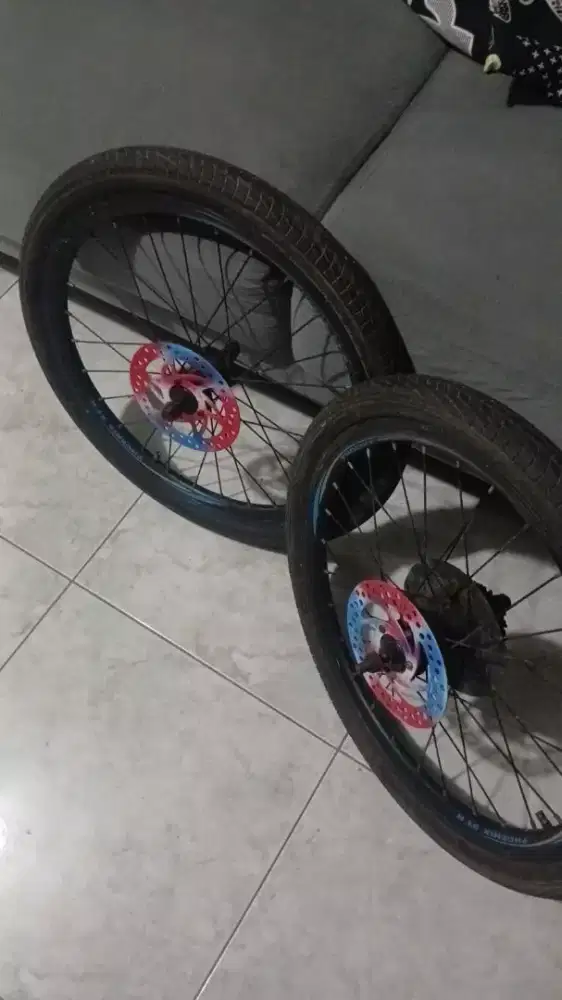 Velg sepeda lipat uk20 weelset