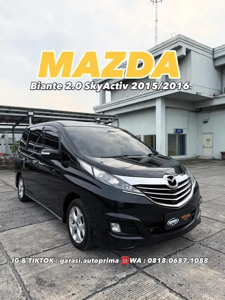 Mazda Biante Skyacktive 2015 pakai 2016