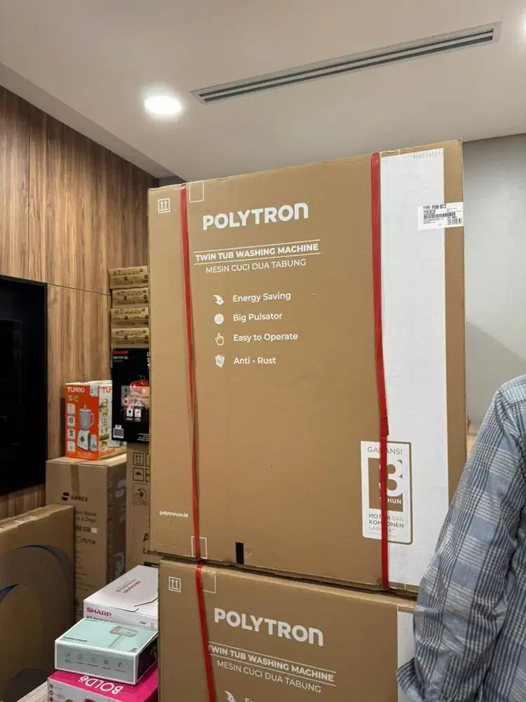 FOR SALE – Mesin Cuci Baru (Doorprize, Belum Dipakai)