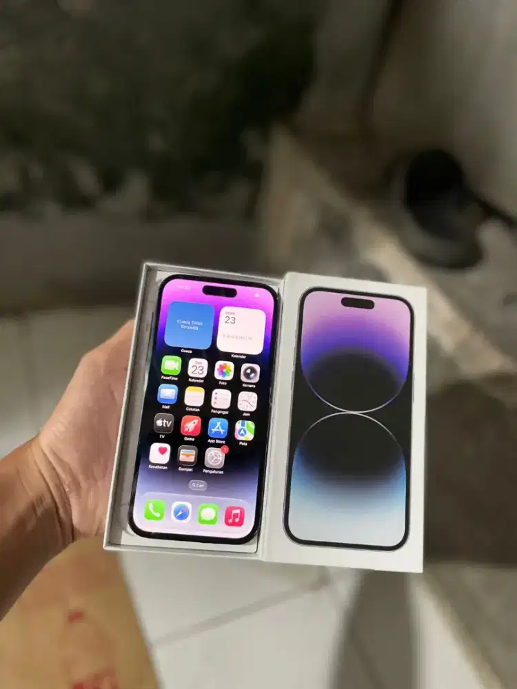 Iphone 14 Pro 128 Gb
Ex Inter LL/A
Kelengkapan fullset