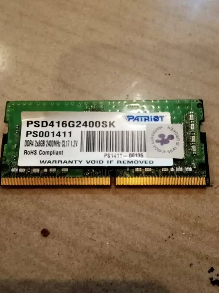 RAM SODIM  DDR4 16 GB