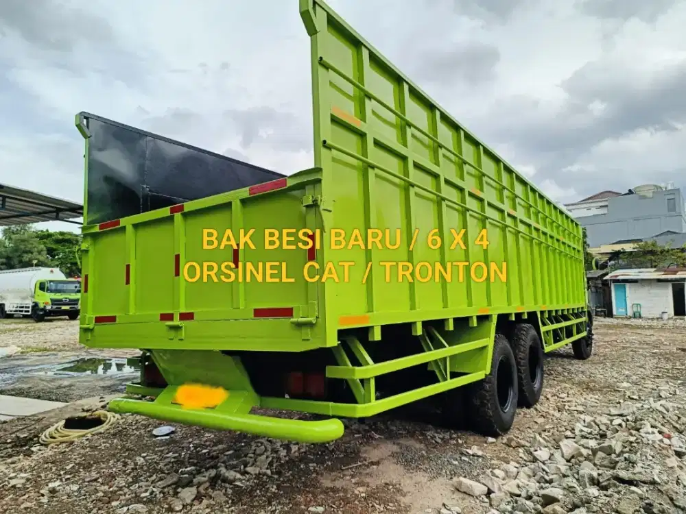 HINO LOHAN FM260JW ASLI LONG 6X4 BAK BESI BARU TRONTON ISTIMEWA SEKALI