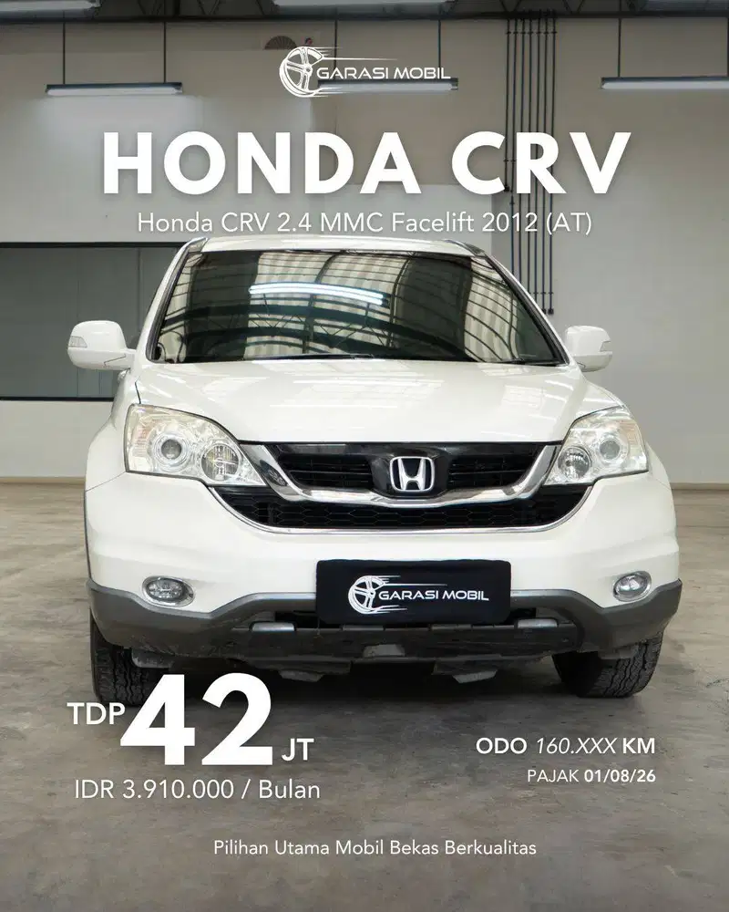 Honda CRV 2.4 MMC Facelift 2012 (AT)