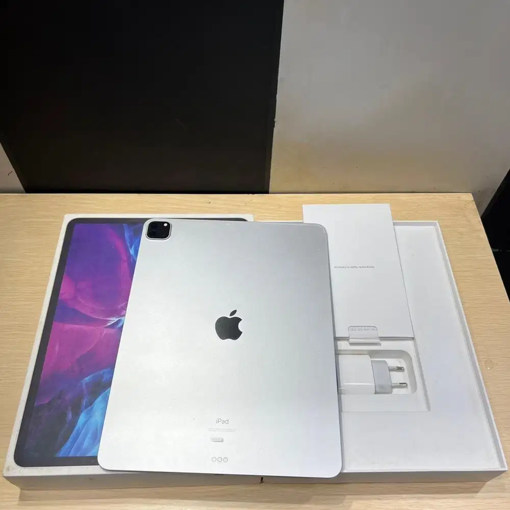 ipad pro 128gb resmi ibox 12,9 inchi wifi fullset original no minus