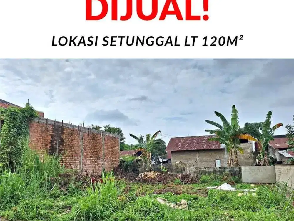 Tanah Cluster Cocok Untuk Hunian Area Abihasan: SHM Siap AJB