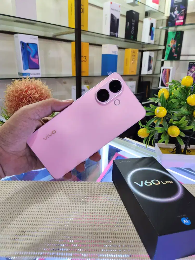 Vivo V60 Lite Ram 8+8Gb/ 256Gb Fullset Mulus Original 100% Like New