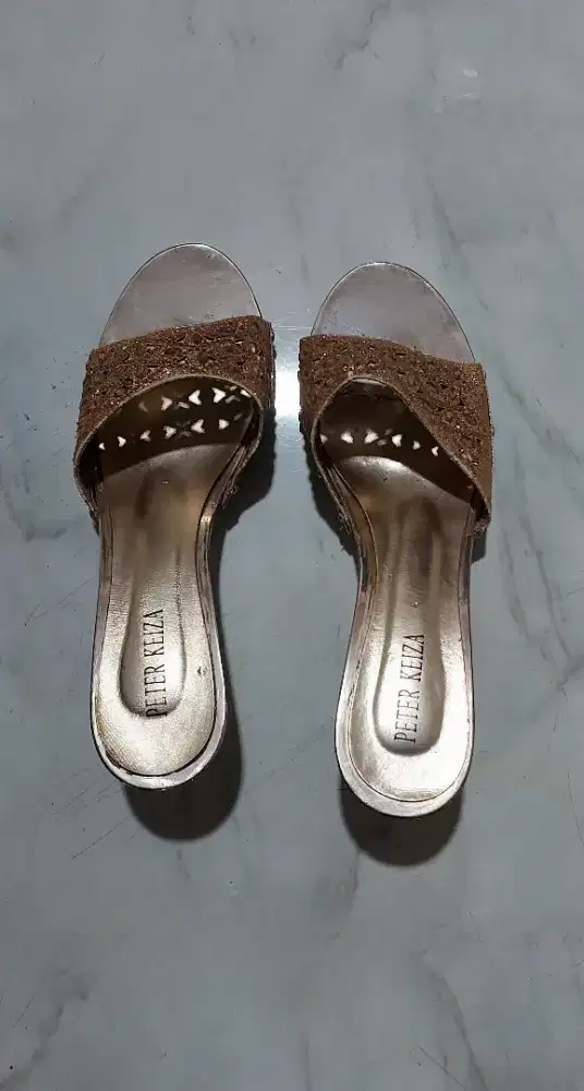 Sendal heels wanita Peter Keiza size 40