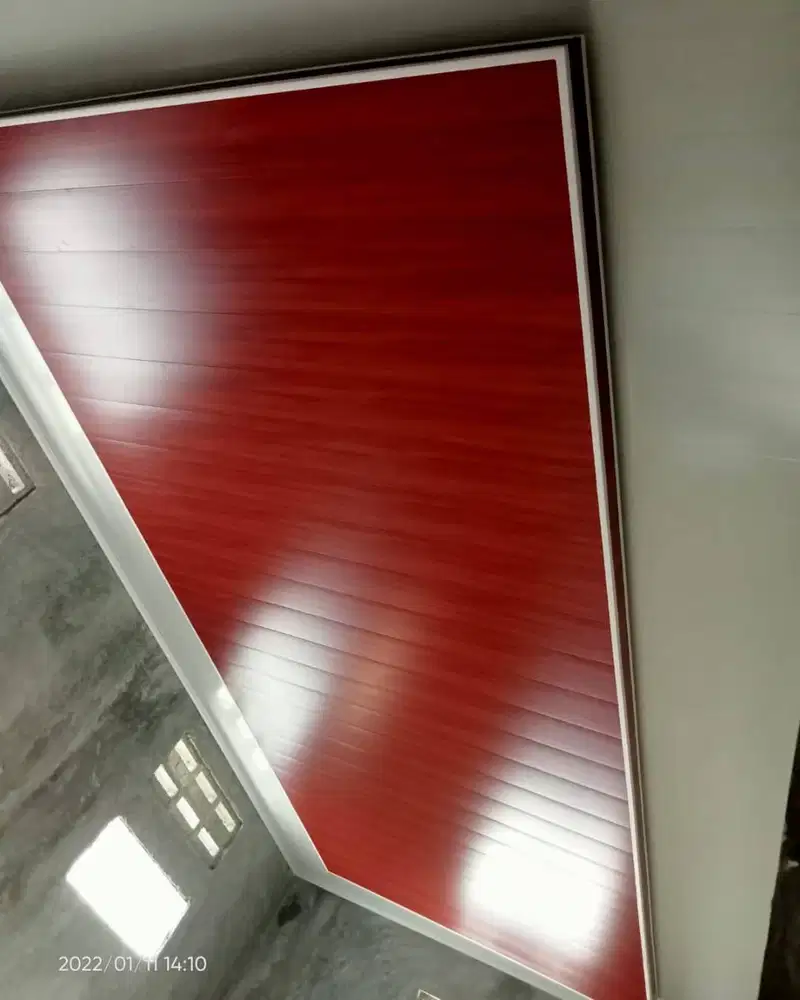 Sekat Plafon Partisi PVC GRC Gypsum Jasa Tukang Pasang Wall Moulding