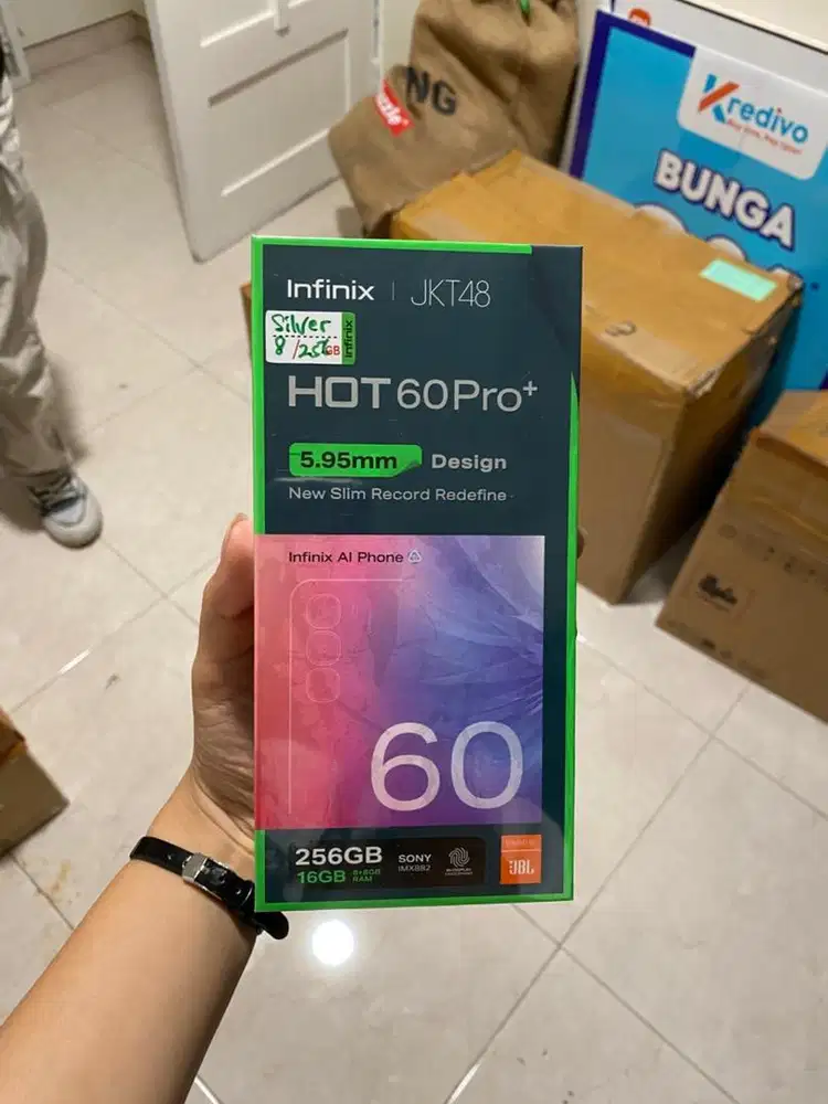 HOT 60 PRO+ GARANSI RESMI