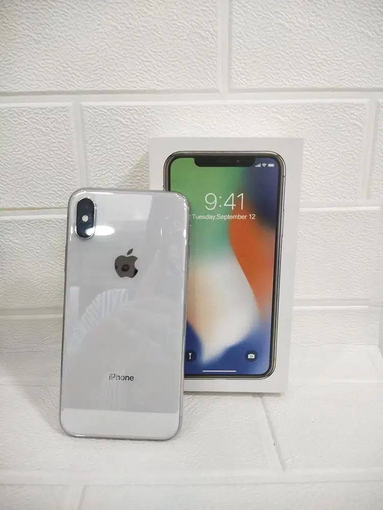 Iphone X 256G inter original no OEM FULL SET