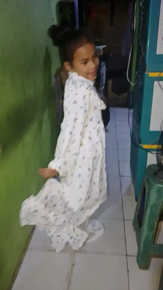 Gamis muslim anak anak usia 10tahun