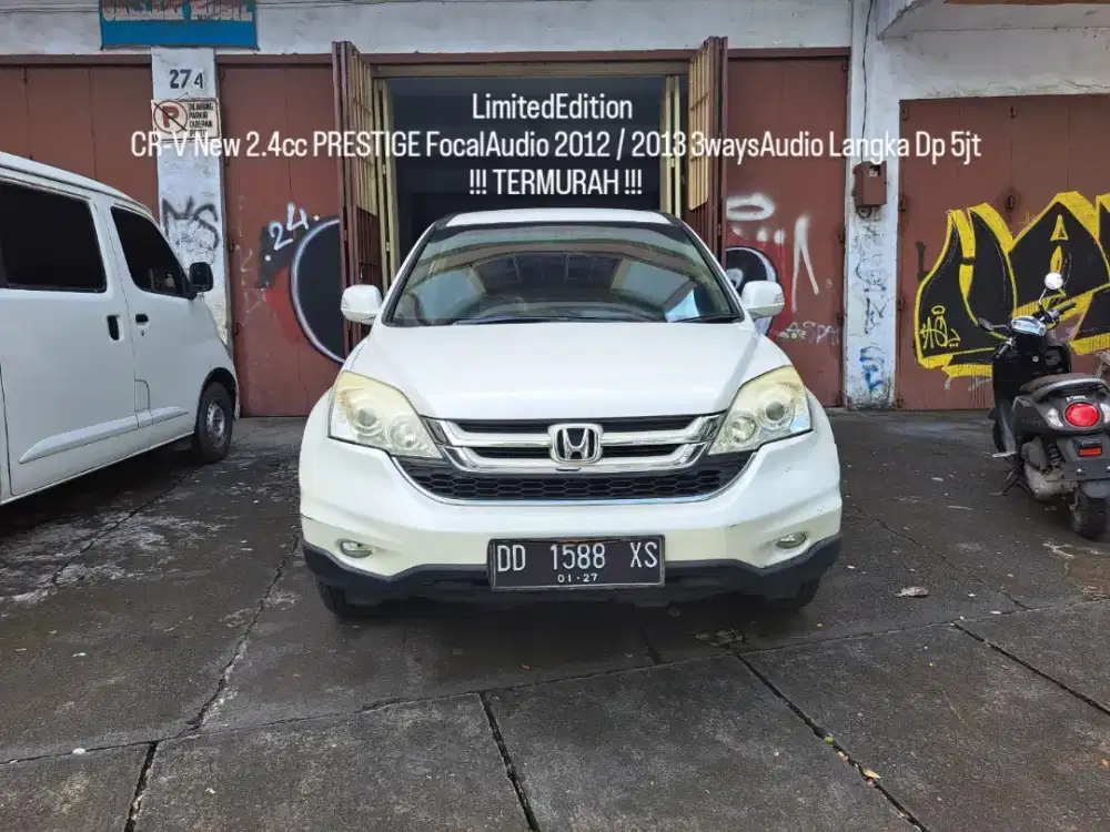Crv new 2.4cc Prestige FocalAudio 2012 / 2011 Tertinggix Langka