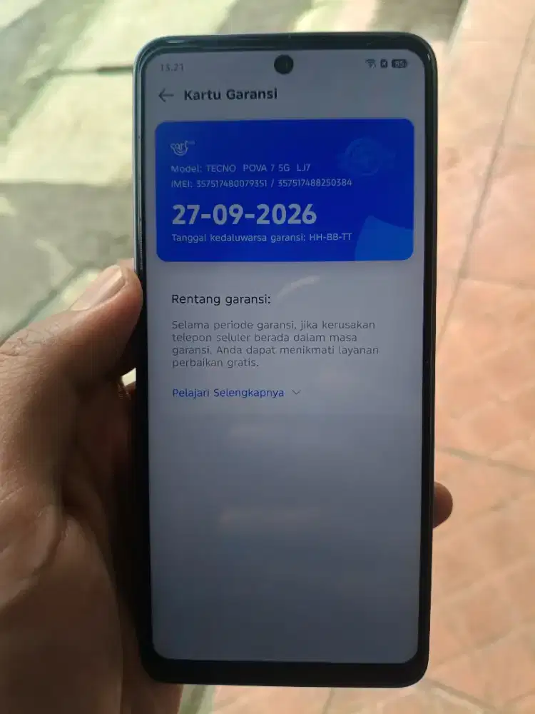 Tecno pova 7 5g 8/256