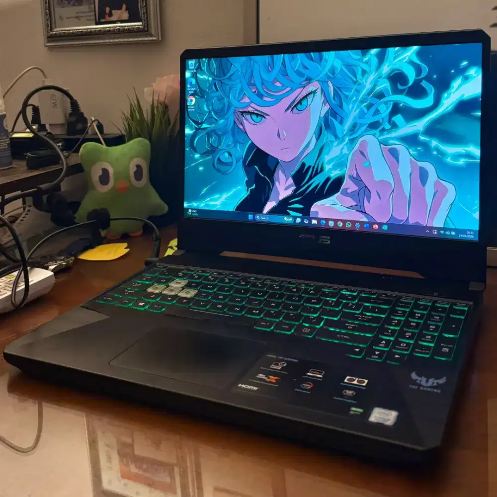 Asus TUF Gaming 16gb 1650 144hz SSD i5 GTX TT laptop rog tuf legion