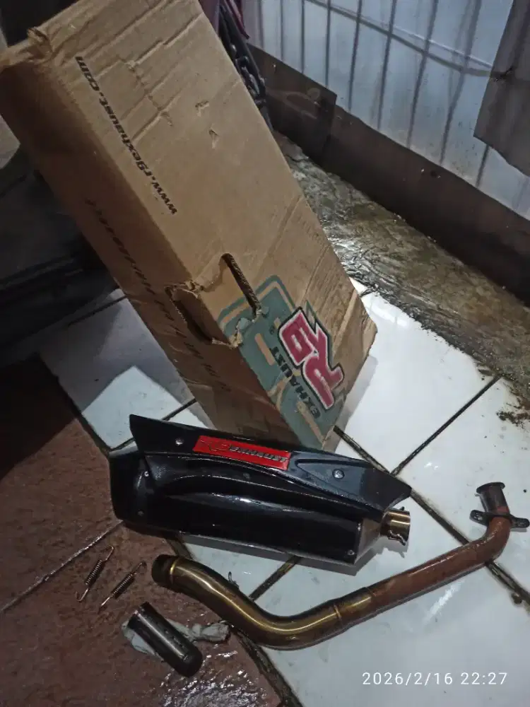 Knalpot R9 Misano original Aerox old/Lexi