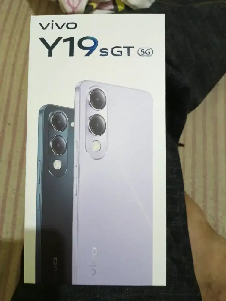 Vivo y19 sgt 5g baru ya baru segel ya mukus bagus ya