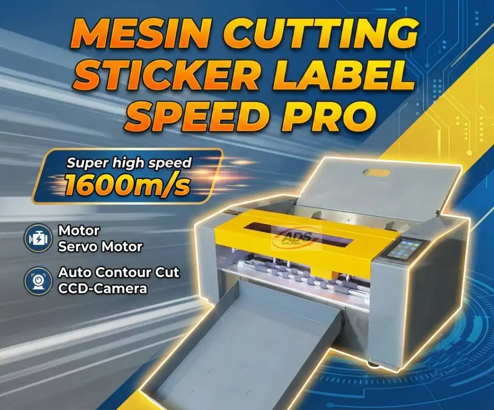MESIN CUTTING STICKER LABEL A3+ SPEED PRO SUPER PREMIUM