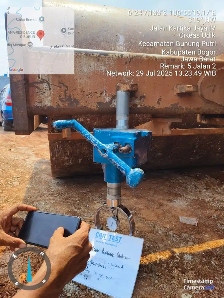 Jasa Sondir Test & Boring SPT Jakarta | DCP Test | CBR Test Tanah