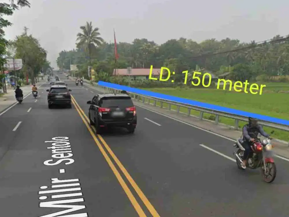 Tanah Dijual Dekat Pasar Sentolo Baru.