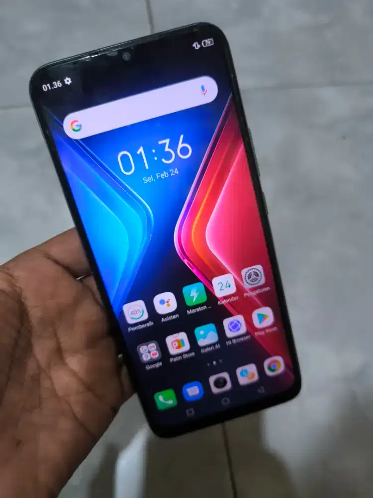Infinix hot 11 play 4/64 original normal siap pakai