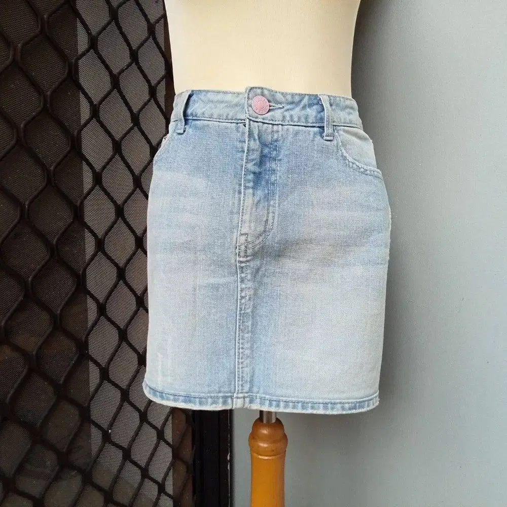 Rok Jeans Casual Wanita