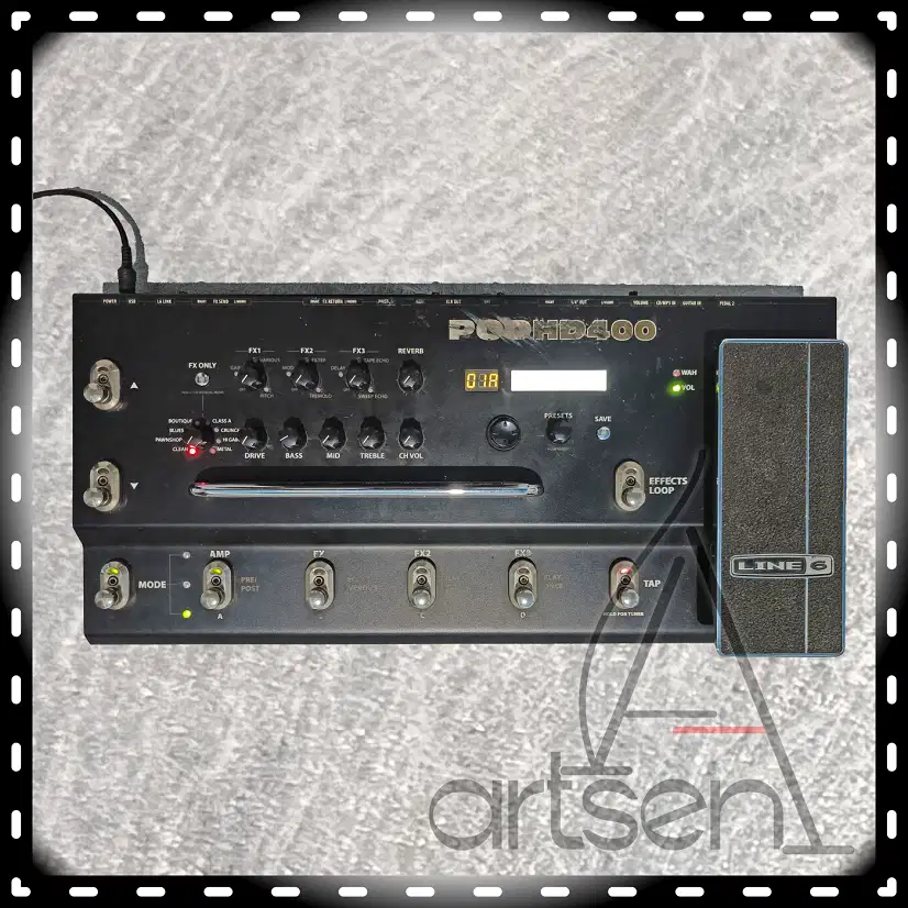 Efek gitar Line 6 POD HD400 Digital Multi Effects