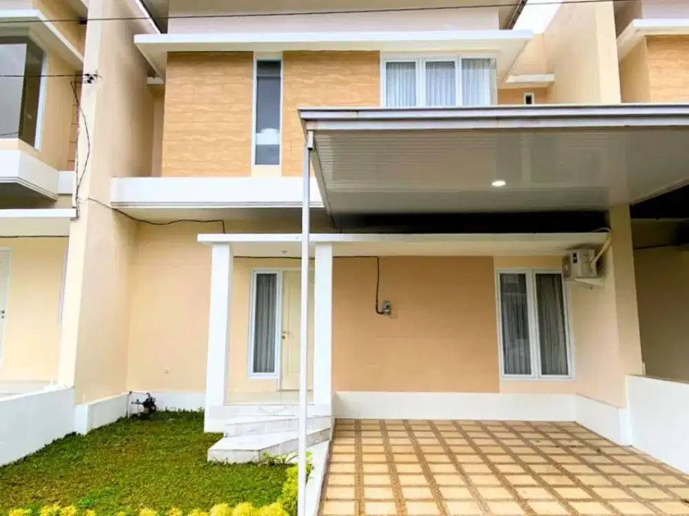 200 Meter Sleman City Hall - Rumah Baru Dalam Cluster Premium, 3 KT 3 KM, Full Furnished